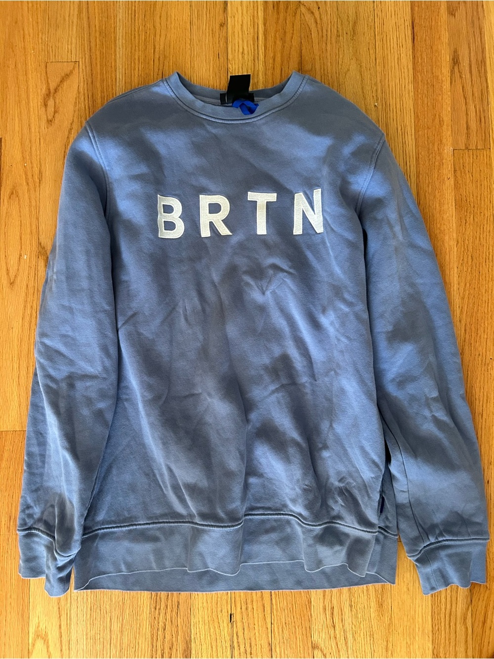 Burton Men's Blue Crewneck Sweatshirt
